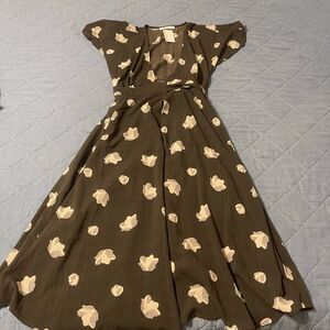 Mod Ref Kyrie Midi Wrap Dress S